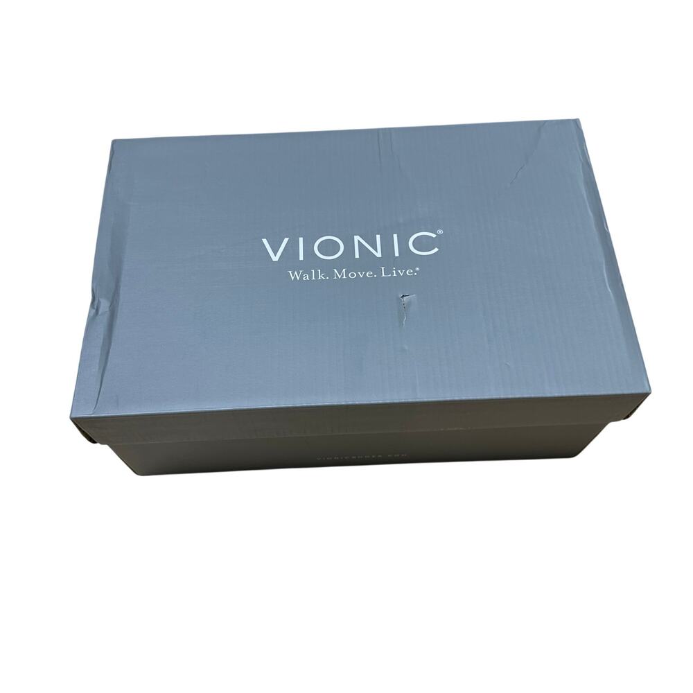 Vionic Gemma Orthaheel Orthotic Slipper Leopard Print Women's Sz 6 New in Box - Picture 10 of 10